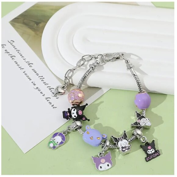 Sanrio Kuromi, Charm Bracelet. Beautiful and well made for Hello kitty Lovers - Picture 3 of 3